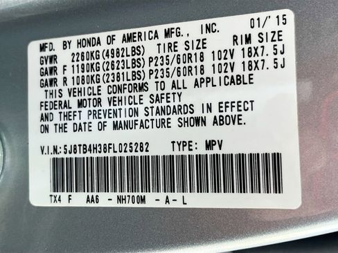 Used 2015 Acura RDX Base image 32