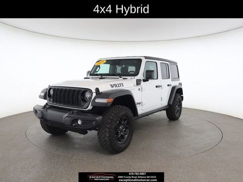 Used 2025 Jeep Wrangler Unlimited Sport S 4xe AWD/4WD image 2