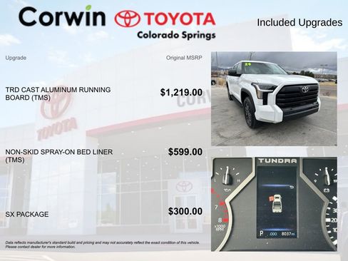 Used 2024 Toyota Tundra SR5 w/ SX Package image 4