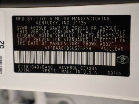 Used 2025 Toyota Camry SE w/ Multimedia Upgrade Package FWD image 17