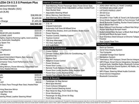 Certified 2026 MAZDA CX-5 2.5 S w/ Premium Plus Package AWD/4WD image 24