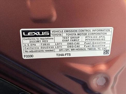Certified 2023 Lexus RX 500h F SPORT Performance image 23