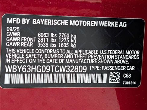 Certified 2026 BMW i5 eDrive40 w/ M Sport Package RWD image 26
