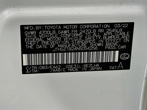 Used 2022 Lexus IS 350 F Sport RWD image 32
