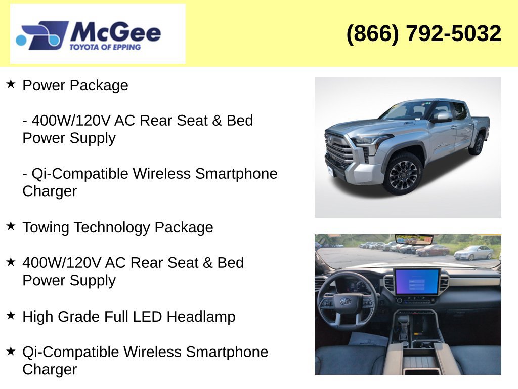 Certified 2025 Toyota Tundra Limited AWD/4WD image 22