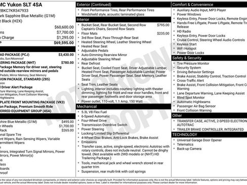 Used 2019 GMC Yukon SLT w/ Open Road Package image 10