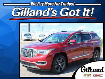 Used 2019 GMC Acadia Denali w/ Technology Package