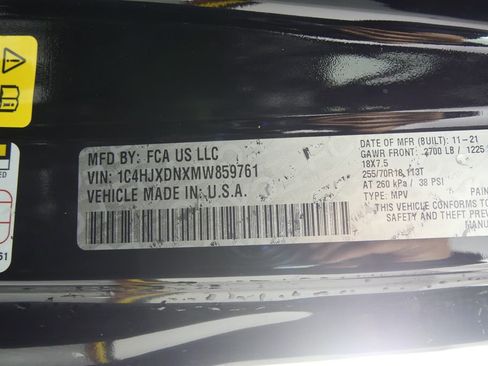 Used 2021 Jeep Wrangler Unlimited Sport image 27