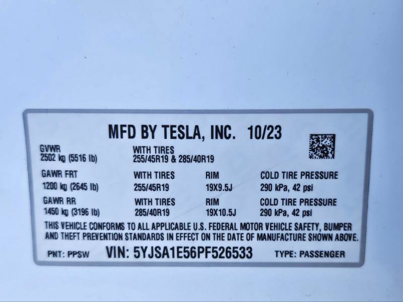 Used 2023 Tesla Model S AWD/4WD image 35