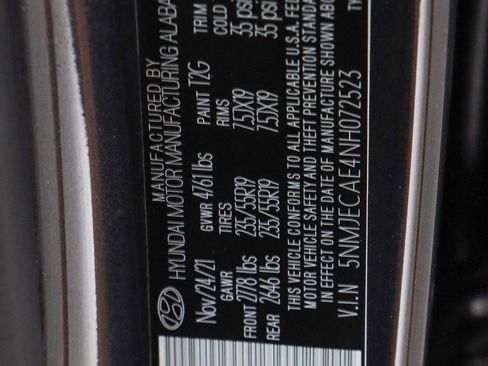 Used 2022 Hyundai Tucson Limited AWD/4WD image 34