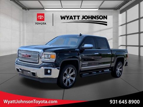 Used 2015 GMC Sierra 1500 SLT w/ Driver Alert Package AWD/4WD image 1