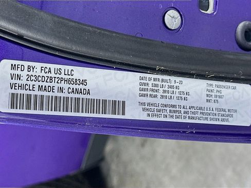 Used 2023 Dodge Challenger R/T w/ Blacktop Package RWD image 34