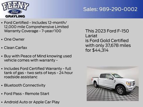 Used 2023 Ford F150 Lariat image 5