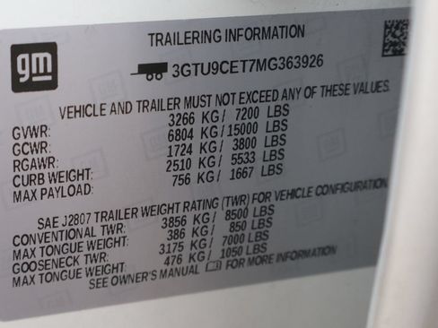 Used 2021 GMC Sierra 1500 Elevation AWD/4WD image 56