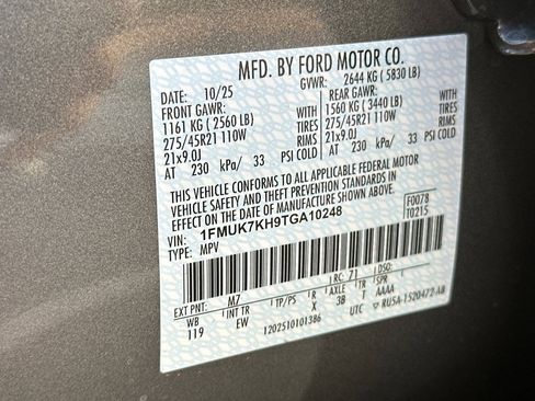 New 2026 Ford Explorer ST-Line w/ ST-Line Street Pack image 29