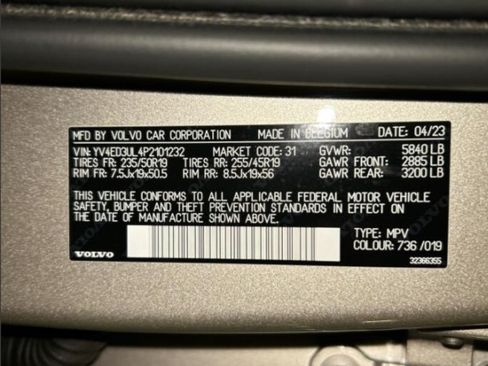 Used 2023 Volvo XC40 Recharge Plus w/ Protection Package Premier AWD/4WD image 2