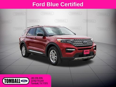 Certified 2021 Ford Explorer Limited w/ Equipment Group 301A RWD image 1
