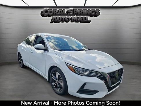 Certified 2021 Nissan Sentra SV FWD image 1