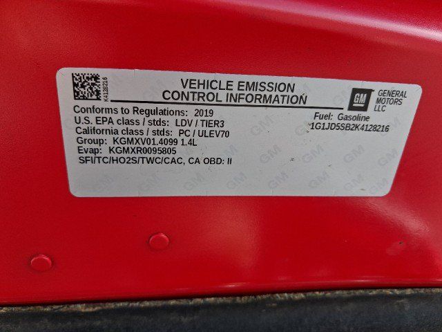 Used 2019 Chevrolet Sonic LT FWD image 31