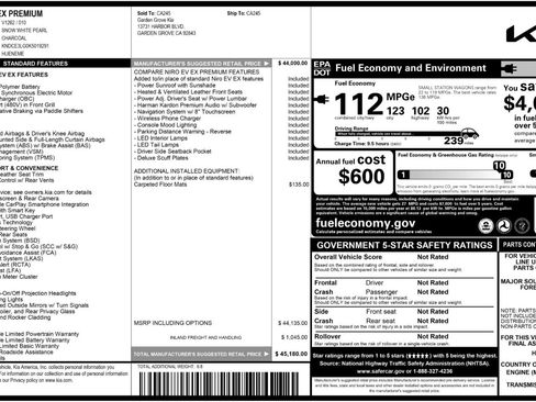 Used 2019 Kia Niro EX Premium image 52