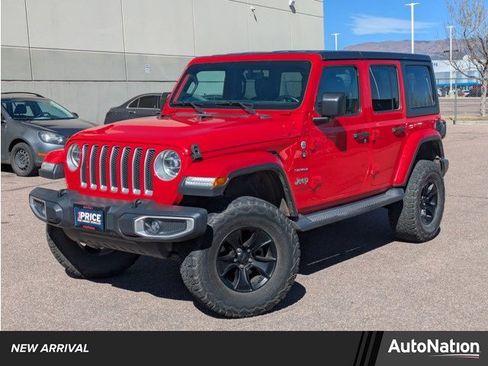 Used 2018 Jeep Wrangler Unlimited Sahara image 1