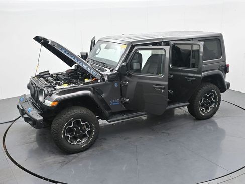 Used 2021 Jeep Wrangler Unlimited Rubicon 4xe w/ Steel Bumper Group AWD/4WD image 35