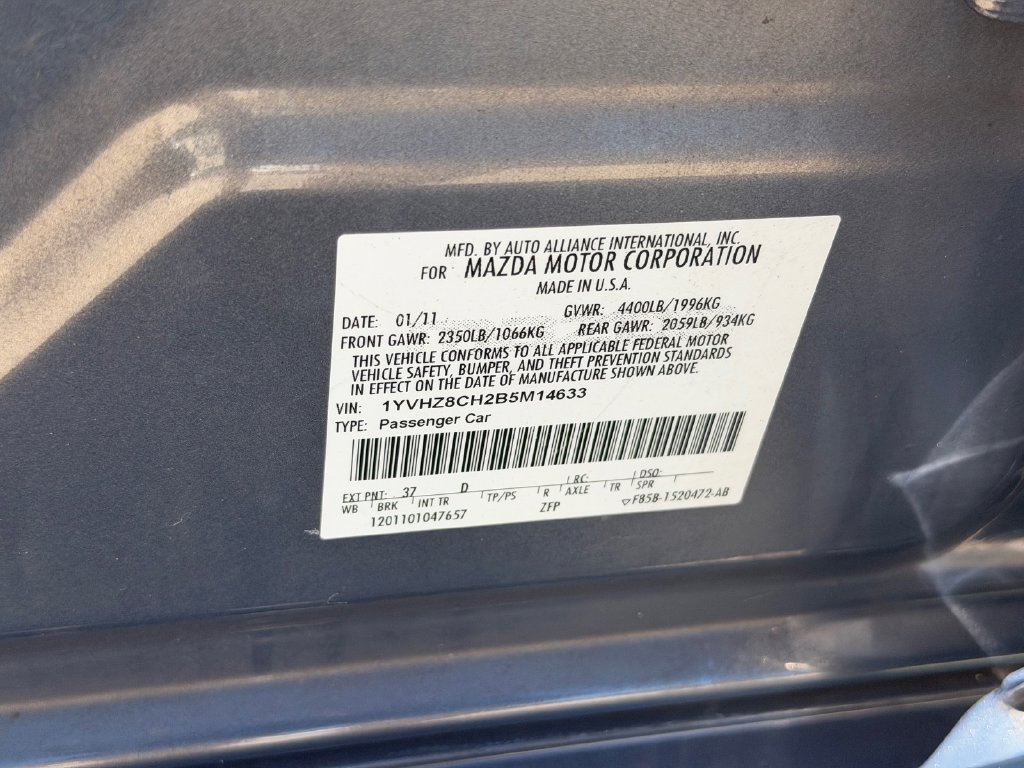 Used 2011 MAZDA MAZDA6 i Touring FWD image 21