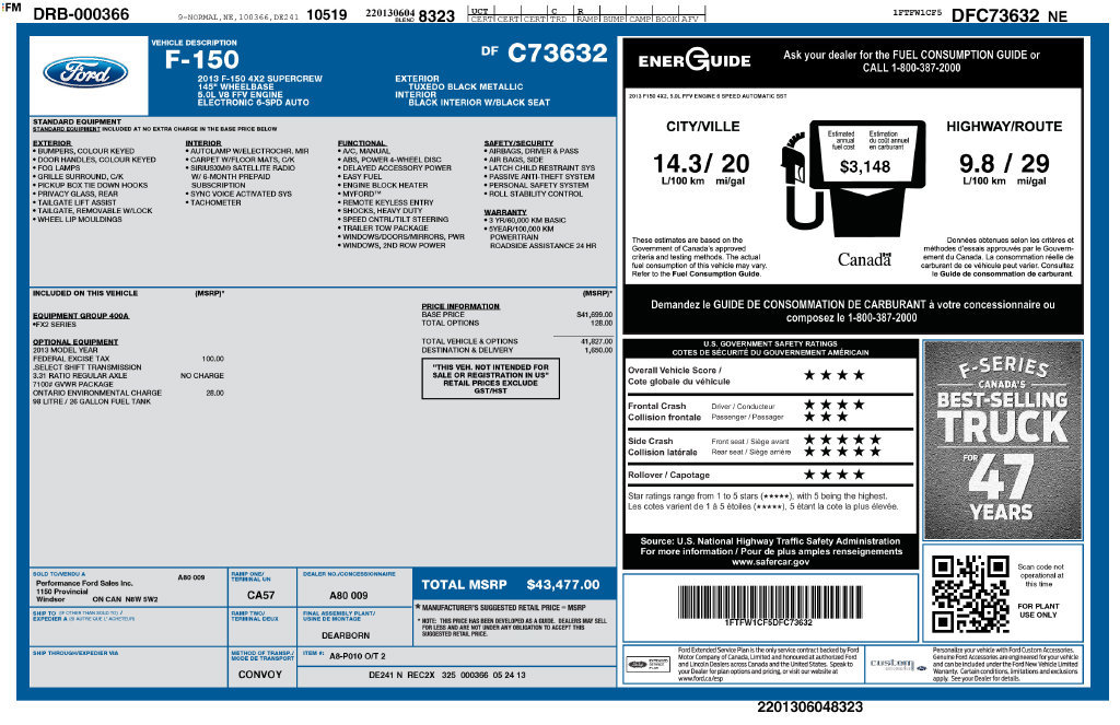 Used 2013 Ford F150 FX2 RWD image 3