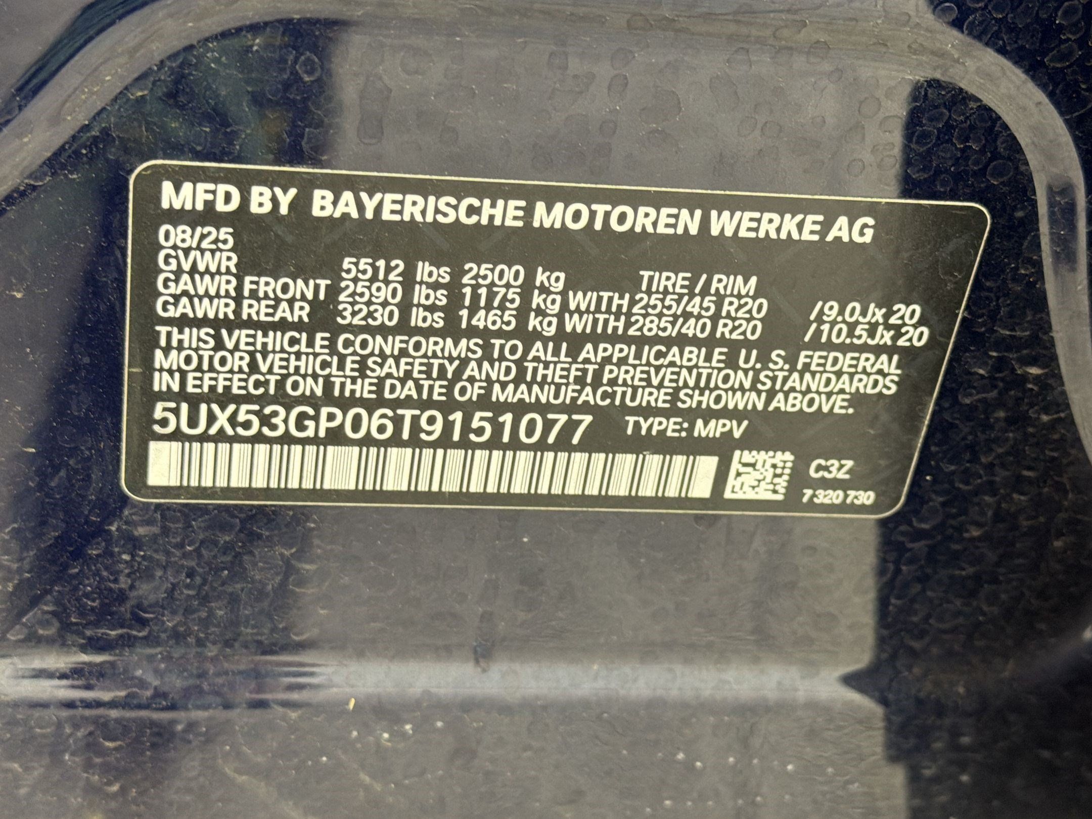 Used 2026 BMW X3 xDrive30i w/ Convenience Package AWD/4WD image 18