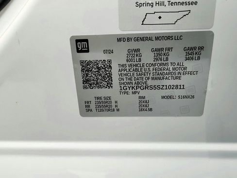 New 2025 Cadillac XT6 Sport w/ LPO, Floor Liner Package image 24