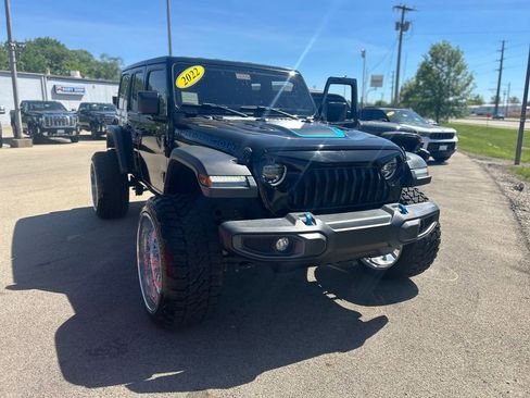Used 2022 Jeep Wrangler Unlimited Rubicon 4xe w/ Dual Top Group AWD/4WD image 1