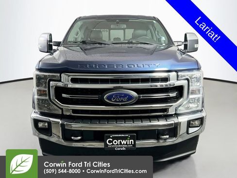 Used 2020 Ford F350 Lariat w/ Lariat Ultimate Package AWD/4WD image 4