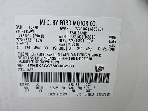 Used 2021 Ford Explorer ST w/ Equipment Group 401A image 36