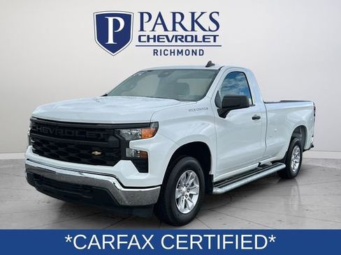 Certified 2025 Chevrolet Silverado 1500 W/T RWD image 3