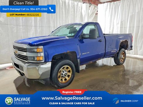 Used 2015 Chevrolet Silverado 3500 W/T w/ WT Fleet Convenience Package image 1