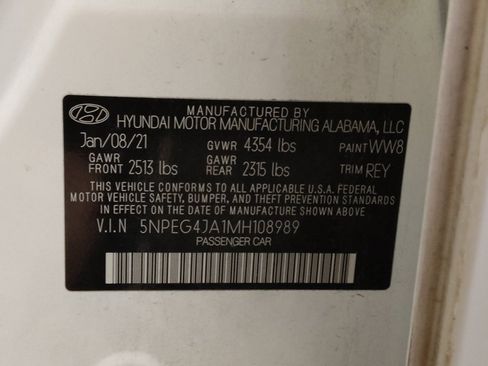 Used 2021 Hyundai Sonata SE FWD image 33