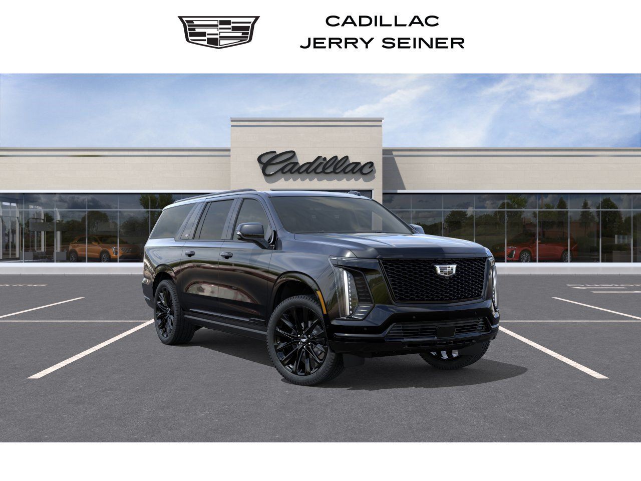 New 2026 Cadillac Escalade ESV Platinum Sport w/ LPO, ONYX Package AWD/4WD image 1