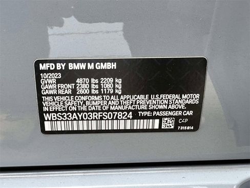 Used 2024 BMW M3 Competition image 34