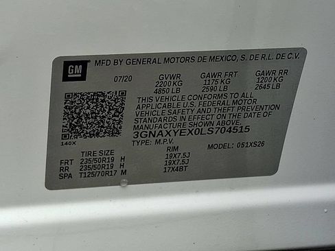Used 2020 Chevrolet Equinox Premier AWD/4WD image 30