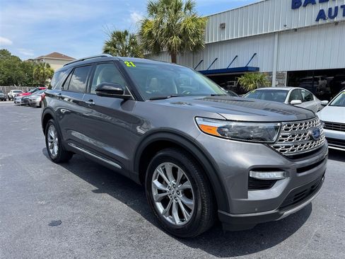 Used 2021 Ford Explorer Limited w/ Equipment Group 301A RWD image 2
