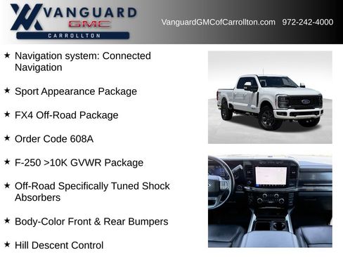 Used 2023 Ford F250 Lariat w/ Sport Appearance Package AWD/4WD image 6