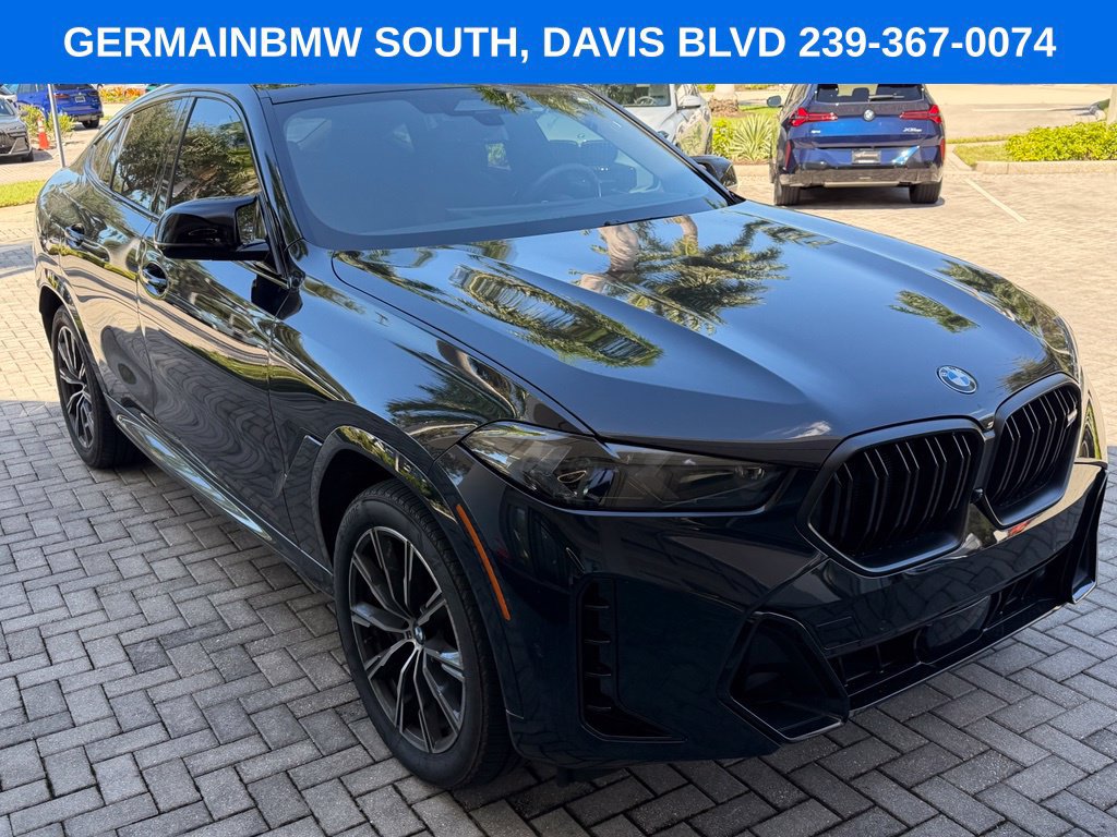 Certified 2026 BMW X6 M60i w/ Climate Comfort Package AWD/4WD image 3