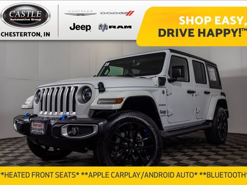 Used 2023 Jeep Wrangler Unlimited Sahara w/ Cold Weather Group AWD/4WD image 1