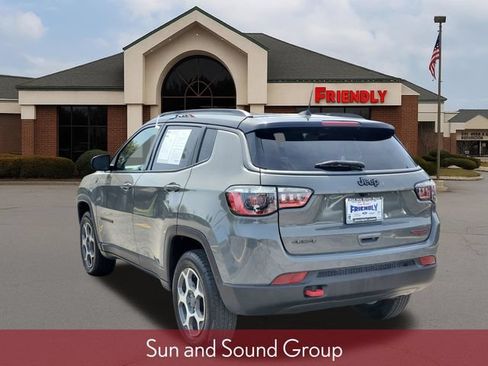Used 2022 Jeep Compass Trailhawk w/ Sun and Sound Group AWD/4WD image 3
