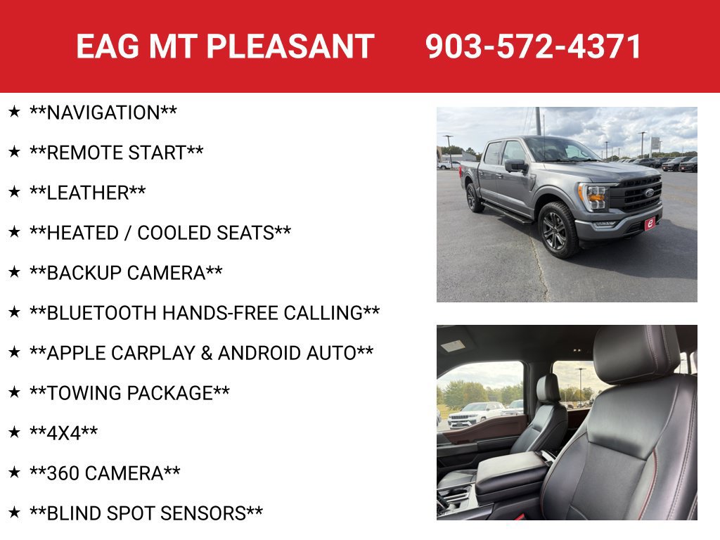 Used 2023 Ford F150 4x4 SuperCrew image 4