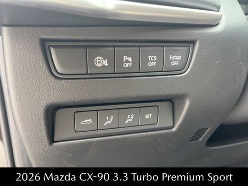 New 2026 MAZDA CX-90 3.3 Turbo w/ Premium Sport Pkg image 9