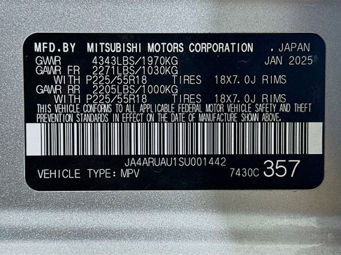 Used 2025 Mitsubishi Outlander Sport SE image 12