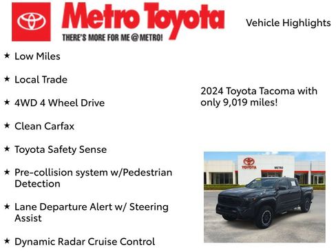 Used 2024 Toyota Tacoma TRD Off-Road AWD/4WD image 7