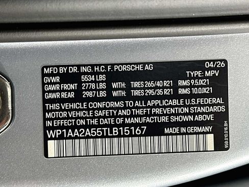 New 2026 Porsche Macan AWD/4WD image 33