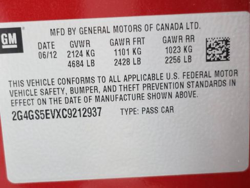 Used 2012 Buick Regal Premium FWD image 28